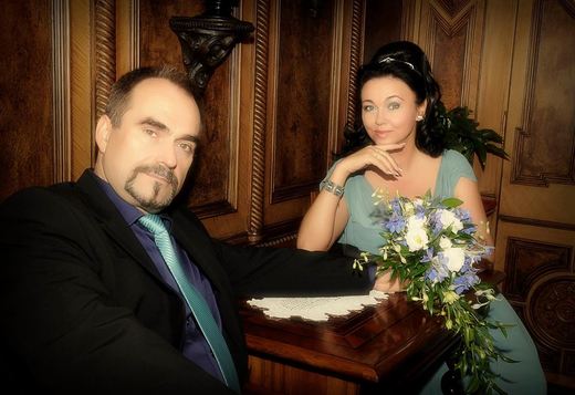 Svatební fotografie astroložka Kateřina a manžel Stanislav